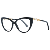 Swarovski Elegant Black Cat Eye Designer Eyeglasses